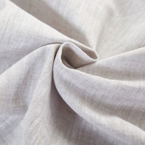 55% Linen 45% Cotton Fabric For Shirt