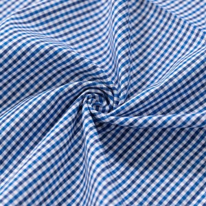 Super Hot Selling 65 Polyester 35 Cotton Tc Check Plaid Fabric for Shirts