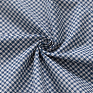 Super Hot Selling 98 Cotton 2 Spandex Yarn Dyed Check Fabric for Shirts
