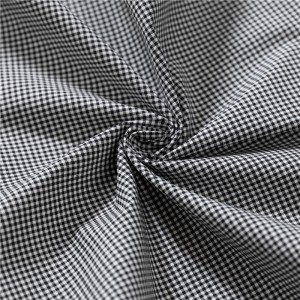 Super Hot Selling 98 Cotton 2 Spandex Plaid Yarn Dyed Poplin Fabric for Shirts