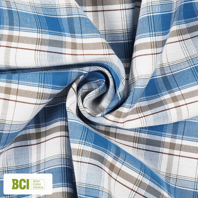 Best Hot Sale BCI Cotton Fabric for Shirt